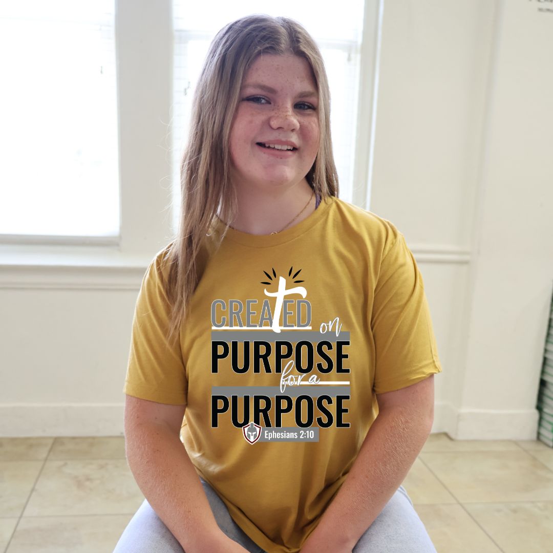 Created on Purpose for a Purpose T Shirt