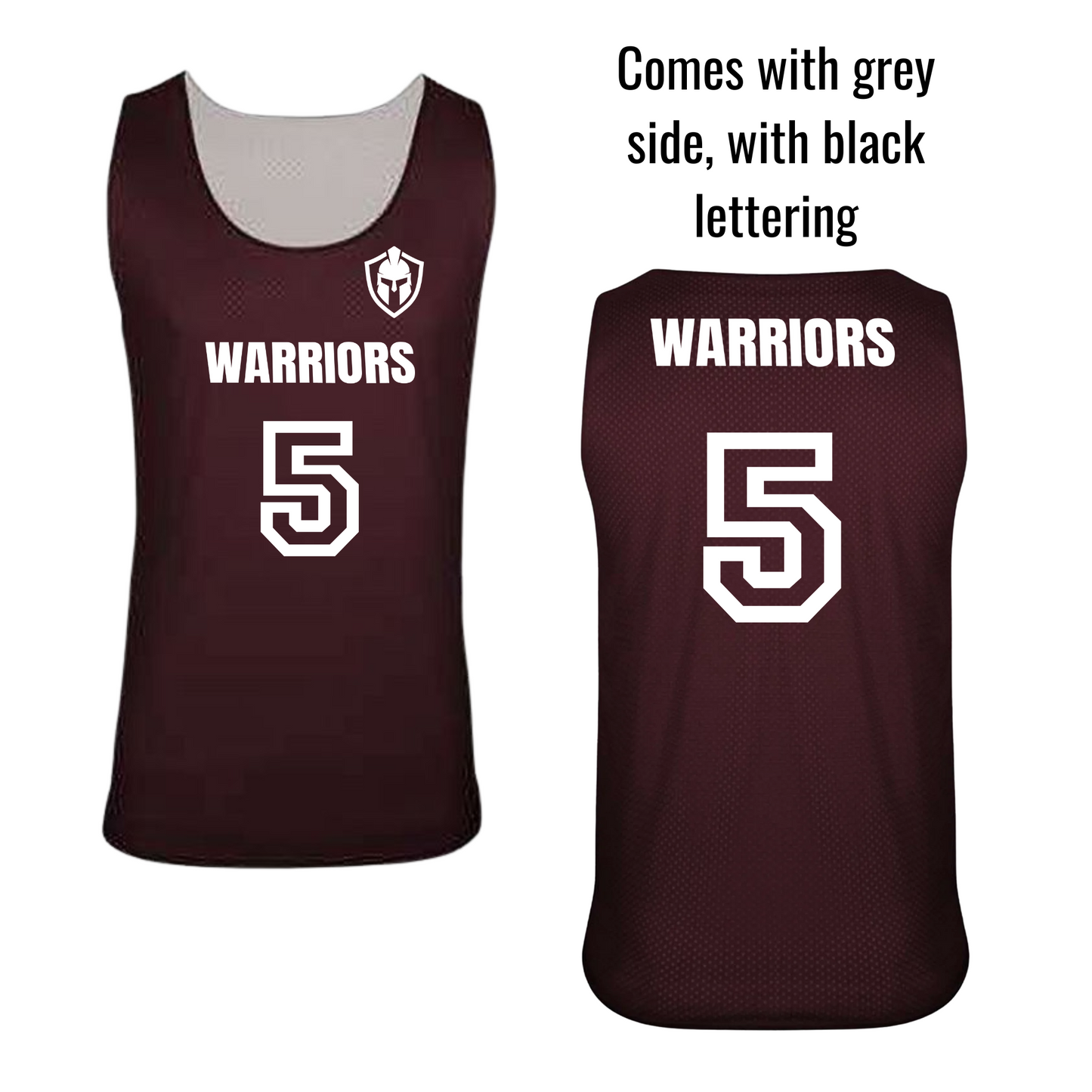 Warrior In Training Basketball Jersey