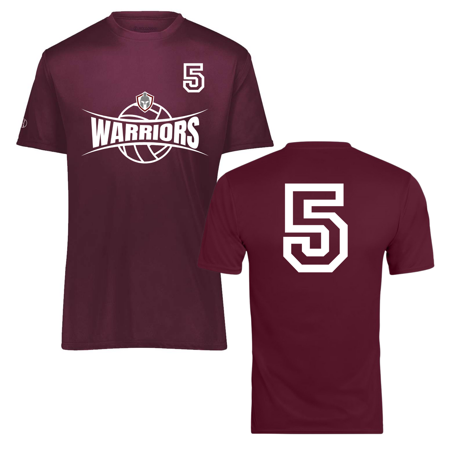 Warriors in Training Volleyball Jersey
