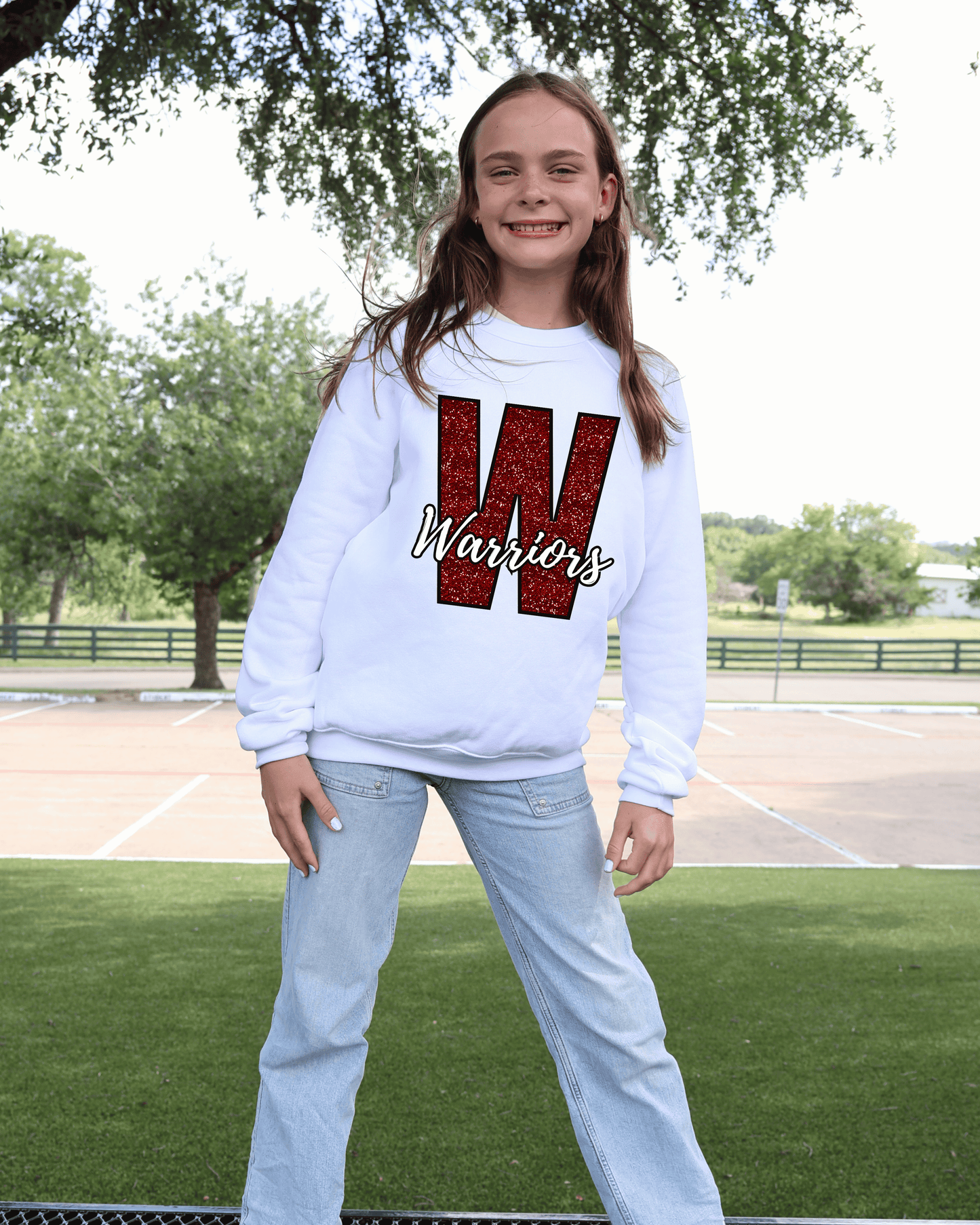 Personalized Initial Shirt- White