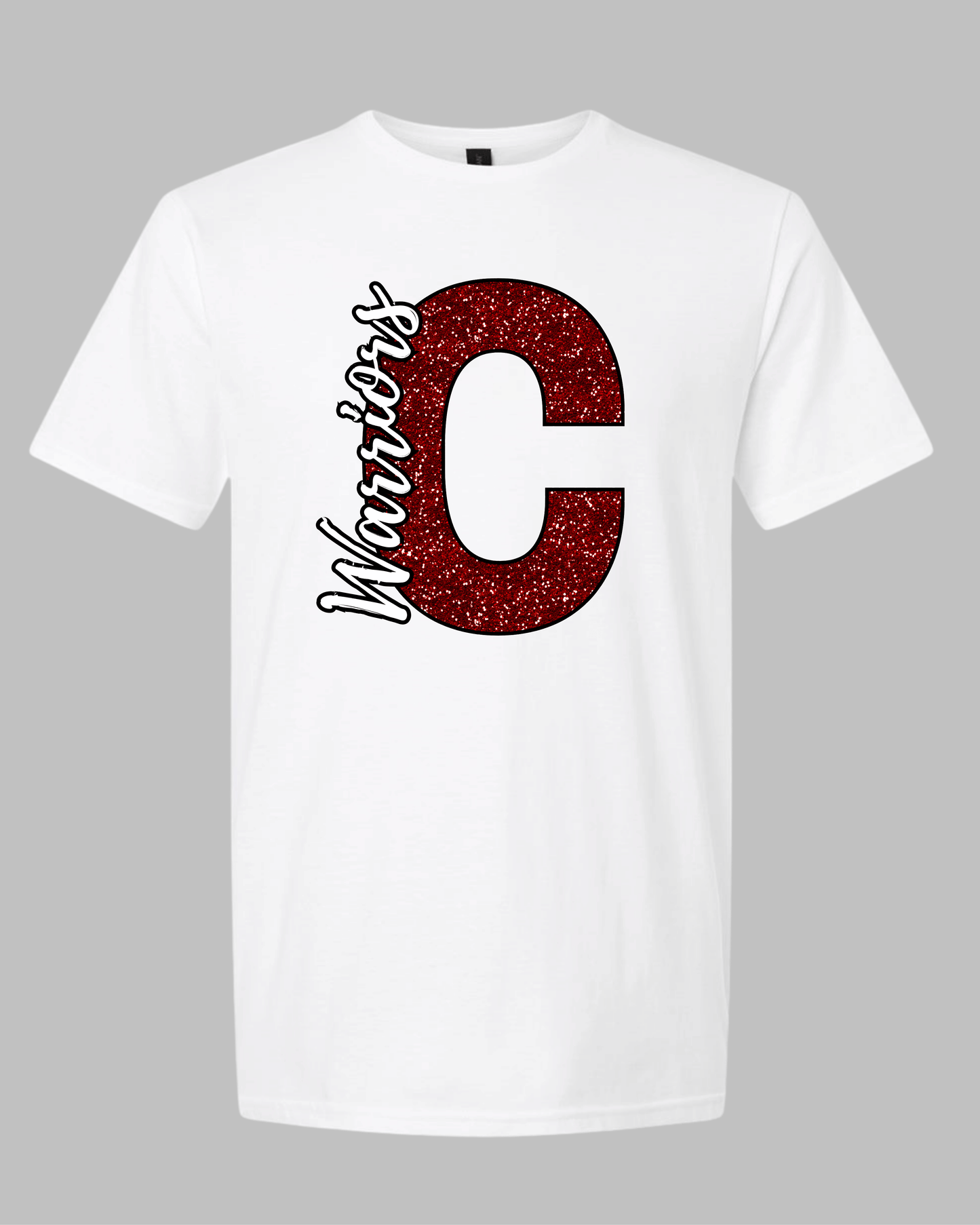 Personalized Initial Shirt- White