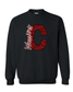Personalized Initial Shirt- Black